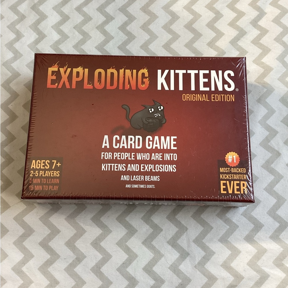 Exploding Kittens Original Edition Card Game